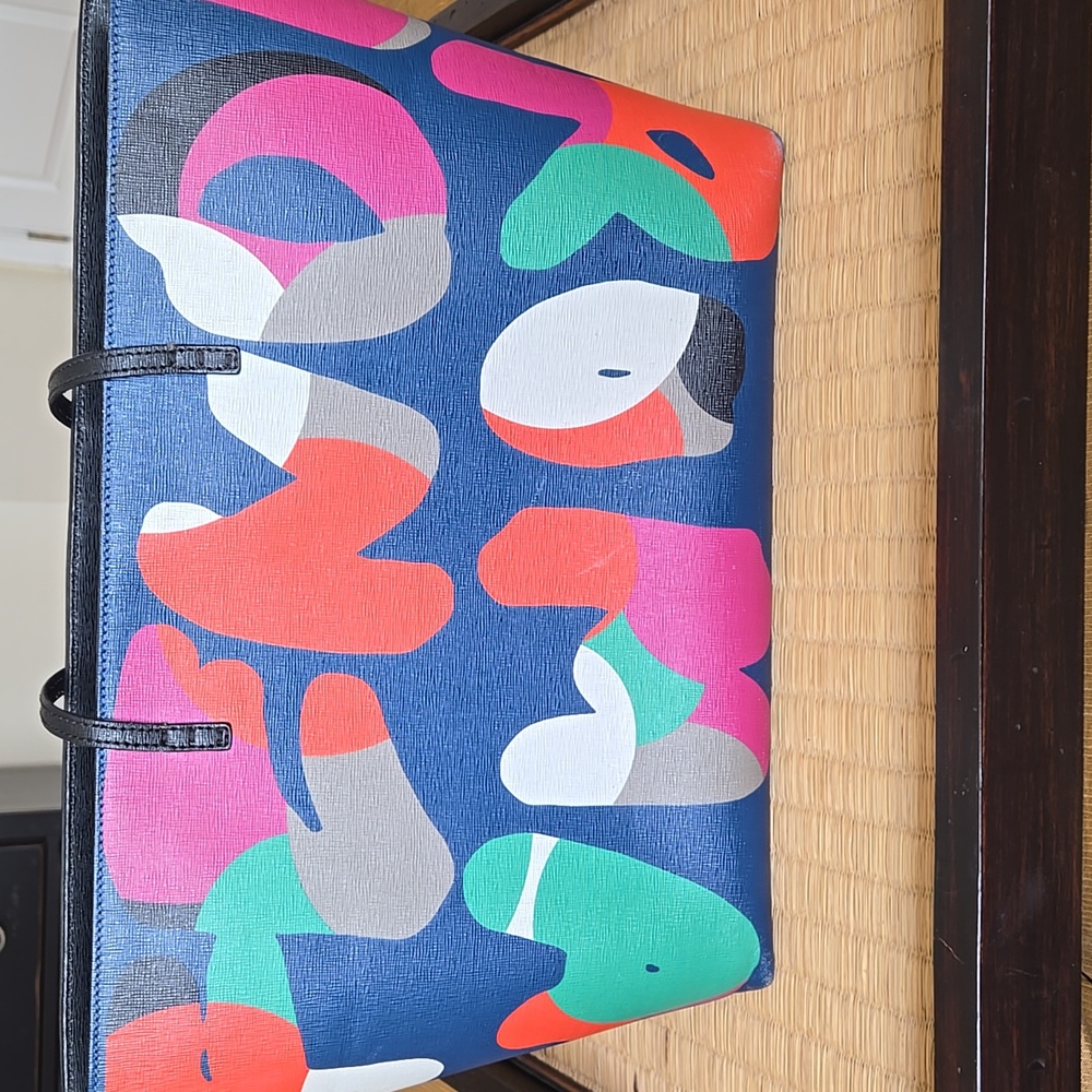 FENDI ROMA Colorful Graphic Tote Bag
